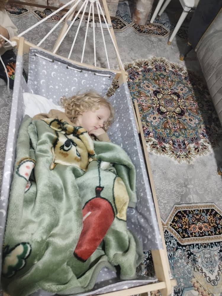تست روی نوزاد 4 ساله